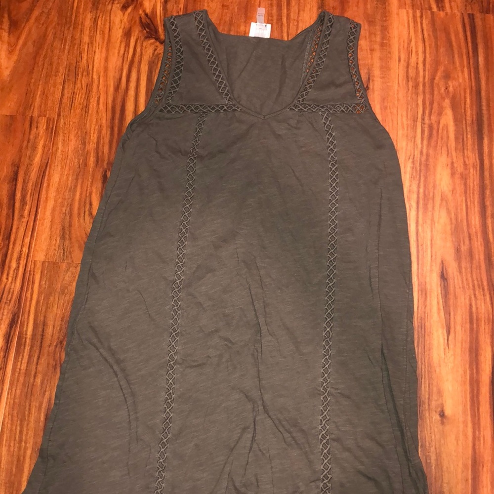 army green dress